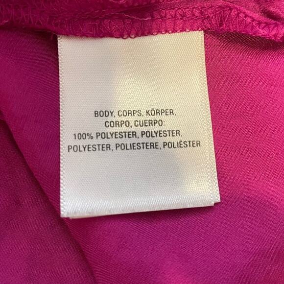 MAEVE by Anthropologie Fushia Pink Tank Blouse Shirt Women's size 0 - Picture 9 of 10